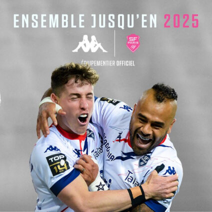 Le Stade Français prolonge avec KAPPA jusqu'en 2025