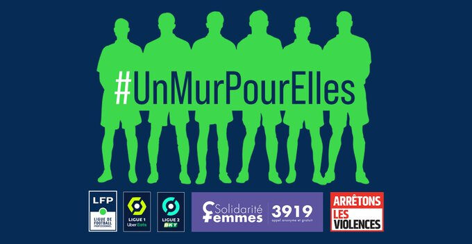 LFP: La Ligue 1 Uber Eats et la Ligue 2 BKT unies contre les violences faites aux femmes