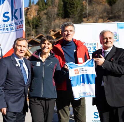 Courchevel Méribel 2023 accueille la Caisse d’Epargne Rhône Alpes comme 1er Partenaire National des Championnats du monde de ski.