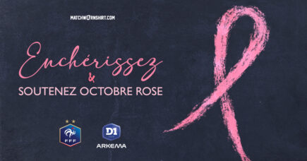 [News Tank Sport]: FFF : une vente aux enchères de maillots dans le cadre d’Octobre Rose, en partenariat avec Arkema