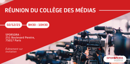 Réunion du collège médias