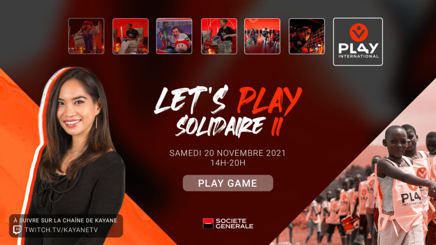 Play International lance la deuxième édition de "Let's Play Solidaire"