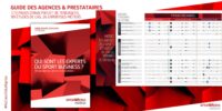 3e édition du Guide des Agences et Prestataires : qui sont les experts du sport business ?