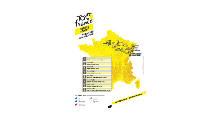 ASO: Première édition du TOUR DE FRANCE FEMMES AVEC ZWIFT 2022