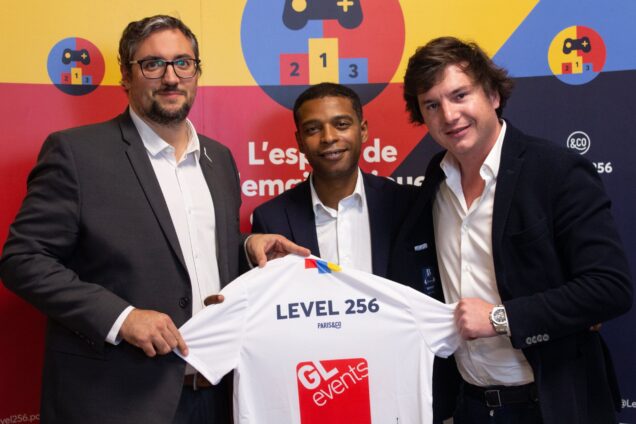 LEVEL 256 DÉVOILE SON PARTENARIAT AVEC LE GROUPE GL EVENTS