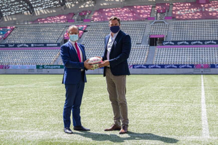 LE STADE FRANCAIS PARIS SIGNE UNE CONVENTION DE PARTENARIAT AVEC L'ESSEC BUSINESS SCHOOL