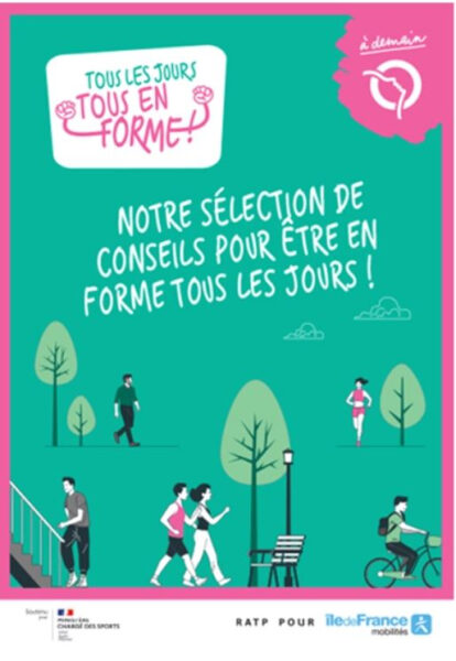 RATP LANCE "TOUS LES JOURS TOUS EN FORME" POUR FAIRE BOUGER SES USAGERS