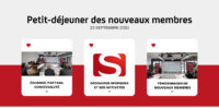 Petit-déjeuner des nouveaux membres