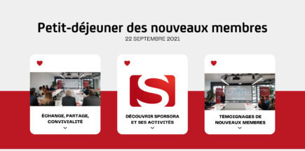 Petit-déjeuner des nouveaux membres