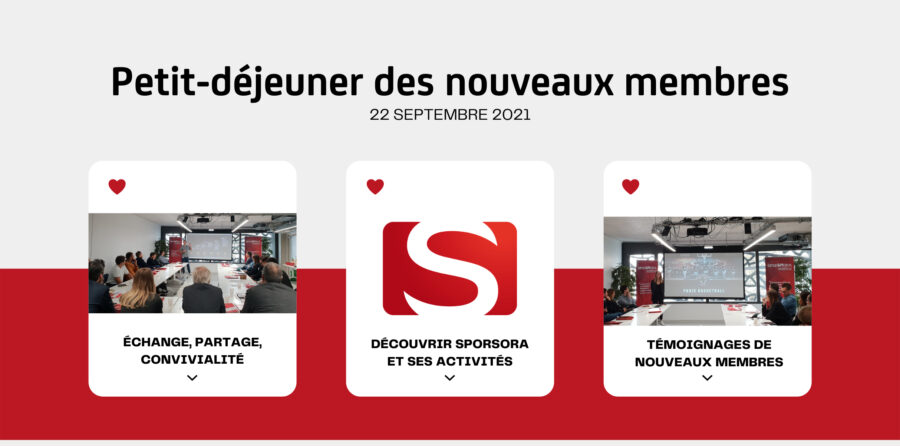 Petit-déjeuner des nouveaux membres