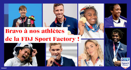 La FDJ félicite ses athlètes et ses équipes partenaires