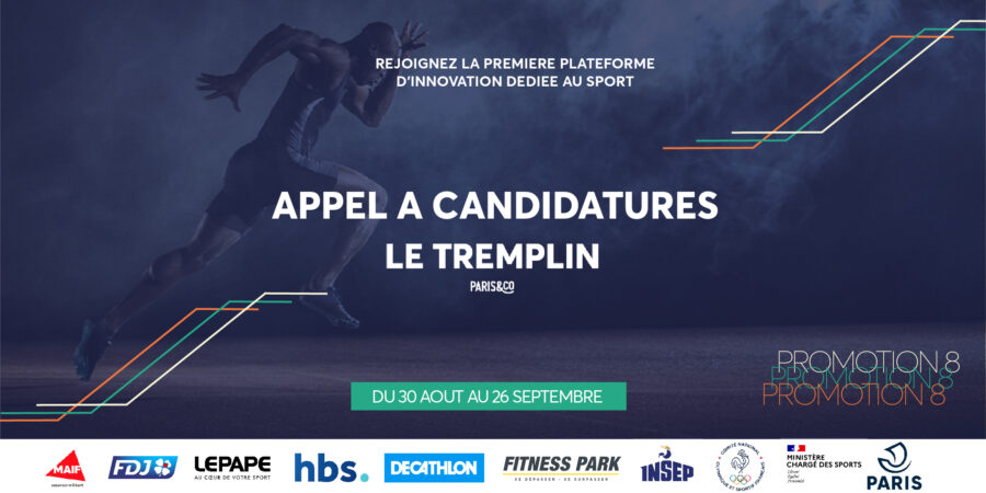 Le Tremplin de Paris&Co et ses partenaires sont heureux de lancer le recrutement de la 8e promotion de startups