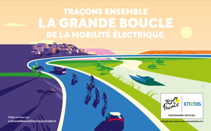 Enedis et ses partenaires tracent ensemble la grande boucle de la mobilité électrique