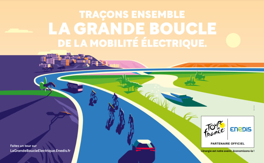 Enedis et ses partenaires tracent ensemble la grande boucle de la mobilité électrique