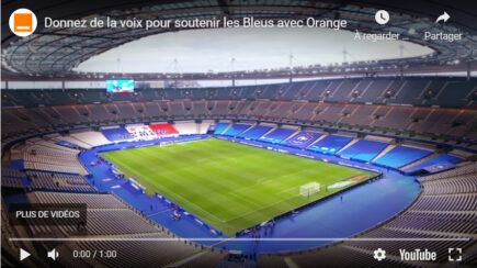 ORANGE LANCE SA CAMPAGNE POUR L'EURO 2020