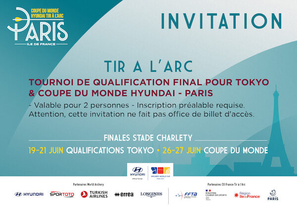 tournoi de qualification final pour tokyo & coupe du monde Hyundai de tir à l'arc