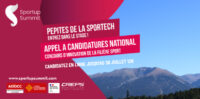 APPEL A CANDIDATURE NATIONAL  Concours d’innovation de la filière sport
