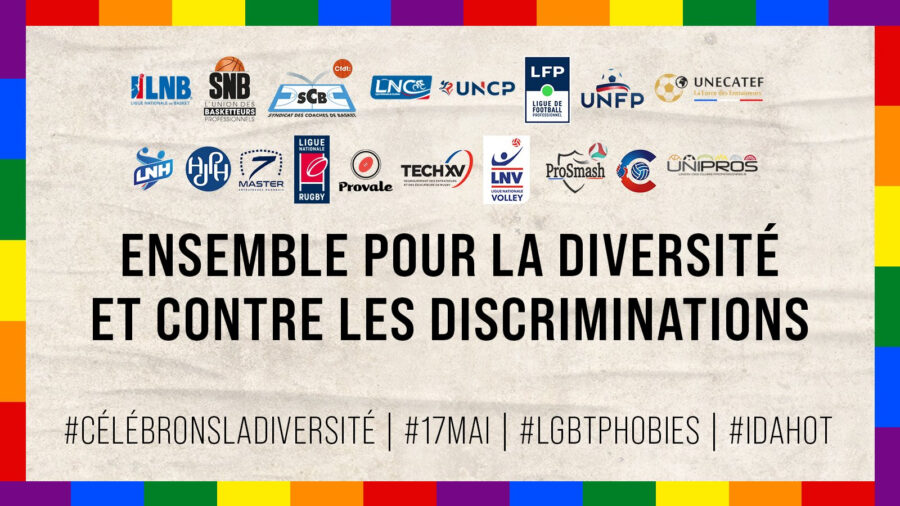 Les acteurs de ces instances et de leurs membres s’unissent pour combattre les LGBTphobies, et promouvoir la diversité au sein de leur sport