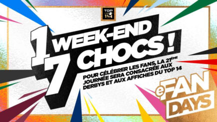 PLUS DE 32 000 SUPPORTERS MOBILISES A L’OCCASION DES PREMIERS eFAN DAYS DE L’HISTOIRE