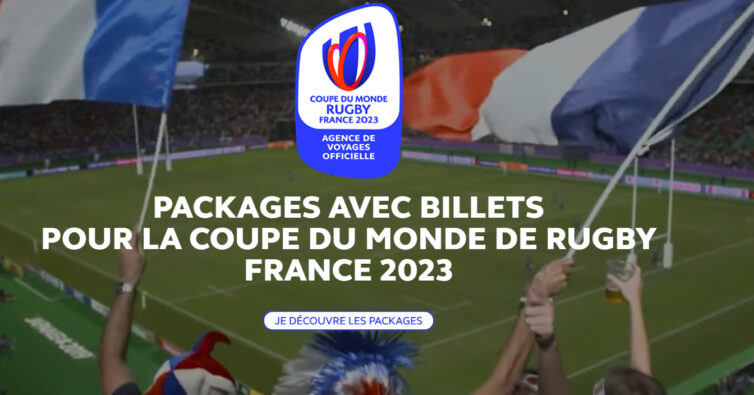 CDM 2023 : COULEUR RUGBY OUVRE LES VENTES DE SES PACKAGES OFFICIELS AVEC BILLETS !