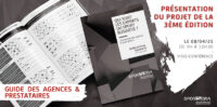 Présentation du projet de la 3ème édition du guide des agences et prestataires