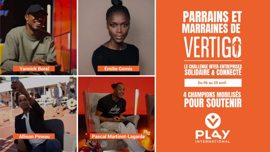 4 champion.ne.s mobilisé.e.s pour vous faire vivre un challenge connecté exceptionnel