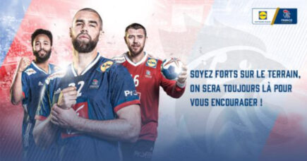Le partenaire majeur de la Fédération Française de Handball, Lidl , invite les fans de handball à soutenir les bleus
