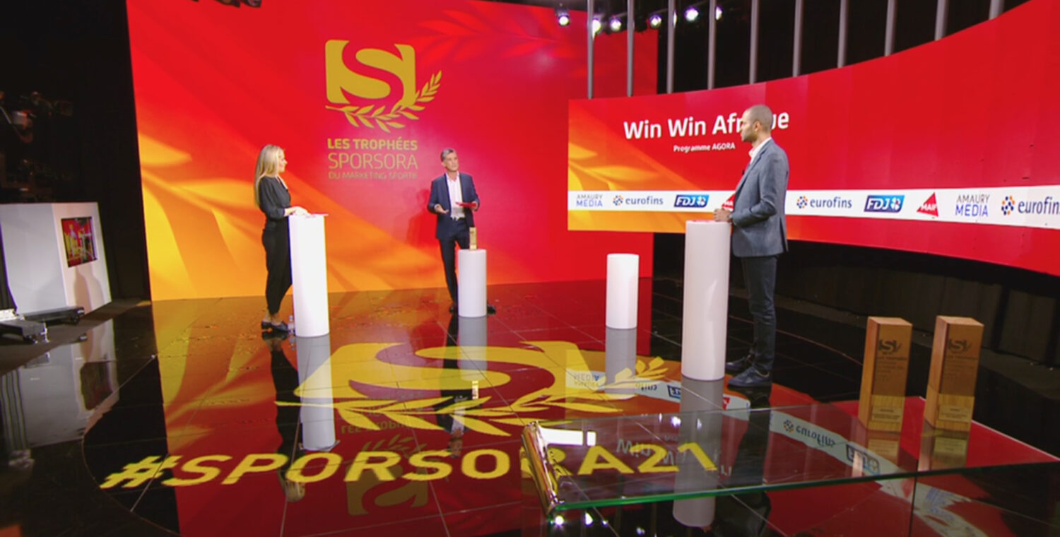 TROPHÉES SPORSORA 2021 - Prix attribué à Win Win Afrique