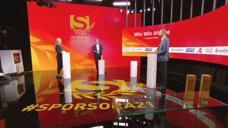 TROPHÉES SPORSORA 2021 - Prix attribué à Win Win Afrique