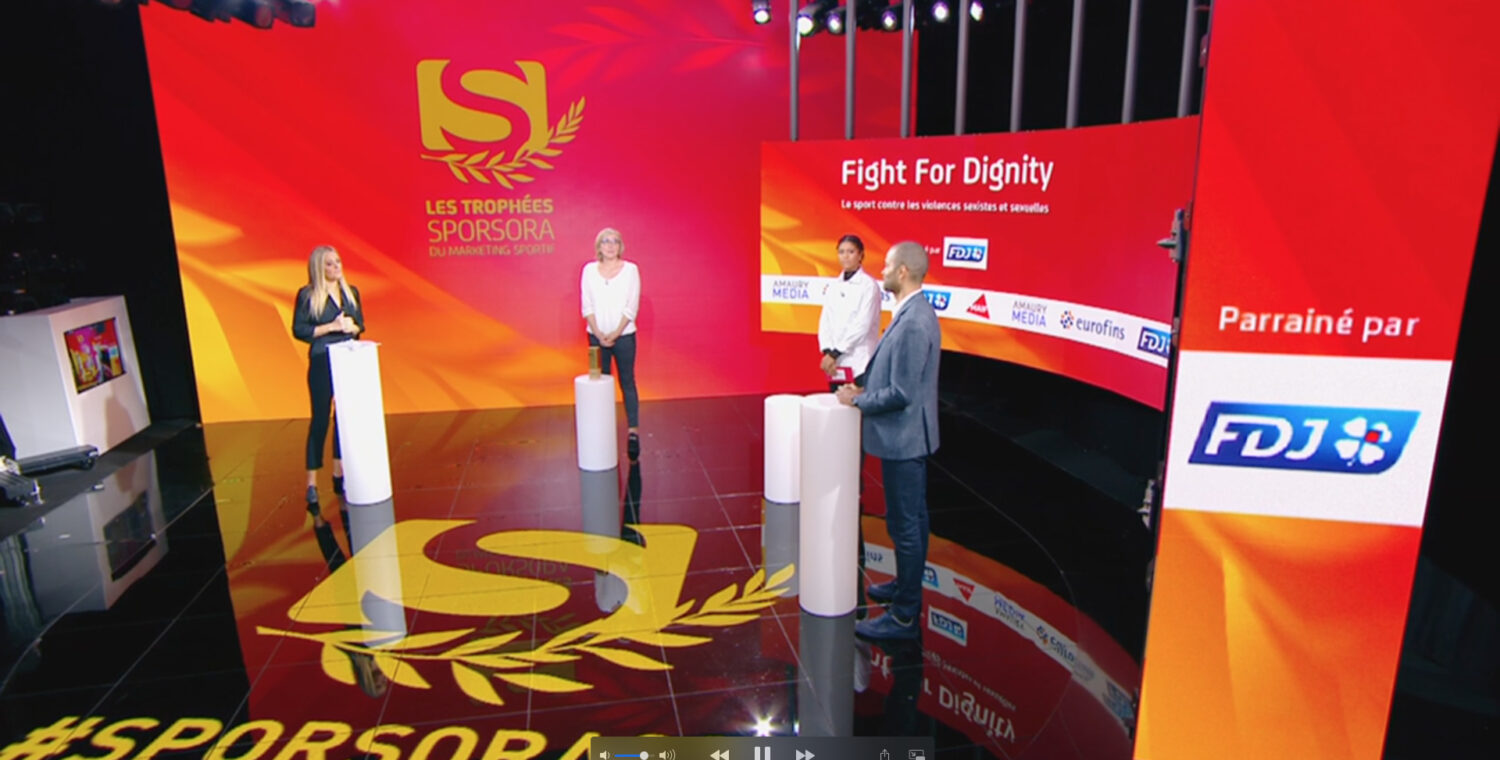 TROPHÉES SPORSORA 2021 - Prix attribué à Fight for Dignity