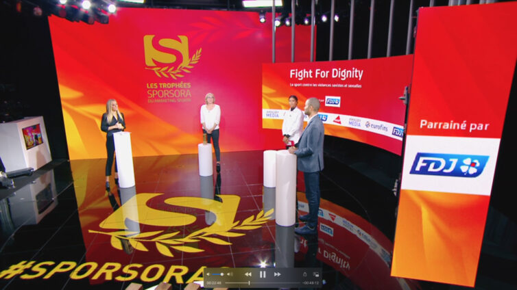 TROPHÉES SPORSORA 2021 - Prix attribué à Fight for Dignity