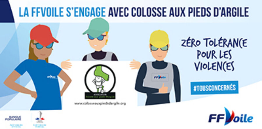 LA FFVOILE S’ENGAGE AUX CÔTÉS DE L’ASSOCIATION COLOSSE AUX PIEDS D’ARGILE