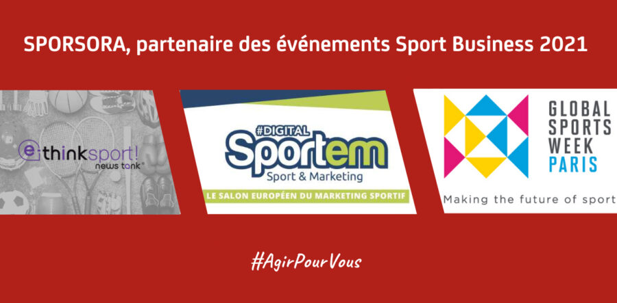Sporsora, Partenaire des événements Sport Business 2021