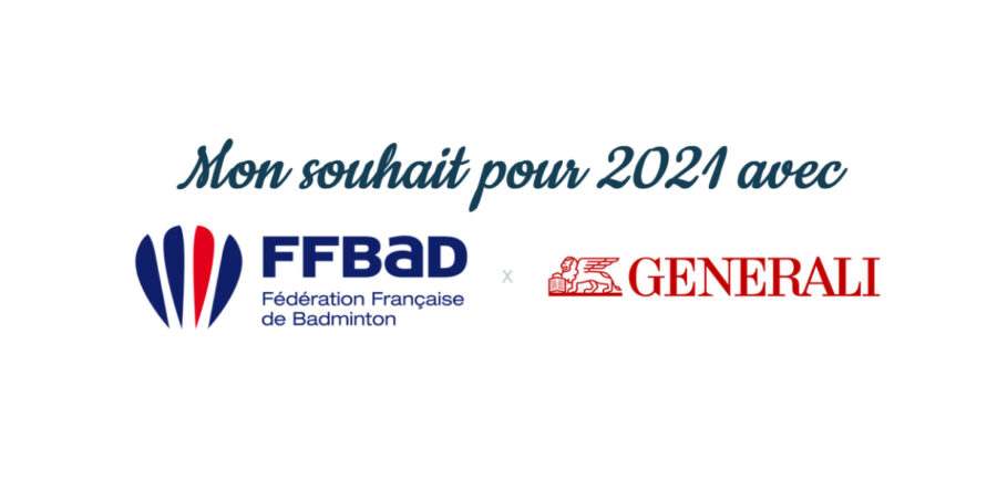 La Fédération Française de Badminton s'associe à Generali