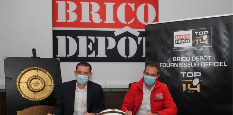 La Ligue Nationale de Rugby officalise la signature de Brico Dépôt en tant que fournisseur officiel du TOP 14 !