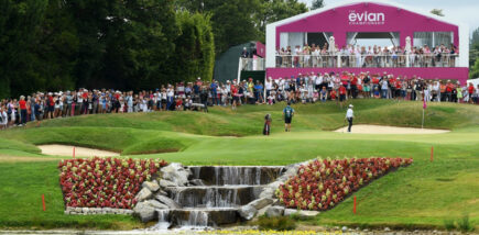 THE METRICS FACTORY SUR LE GREEN DE L’EVIAN CHAMPIONSHIP