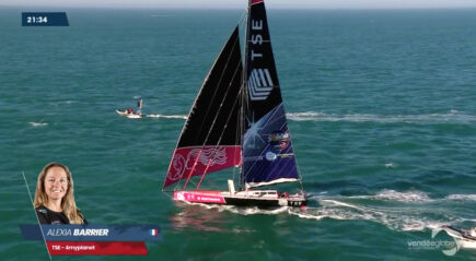 [Lettre du Naming] TSE nouveau partenaire titre de la navigatrice Alexia Barrier