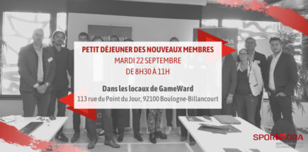 Petit déjeuner des nouveaux membres SPORSORA