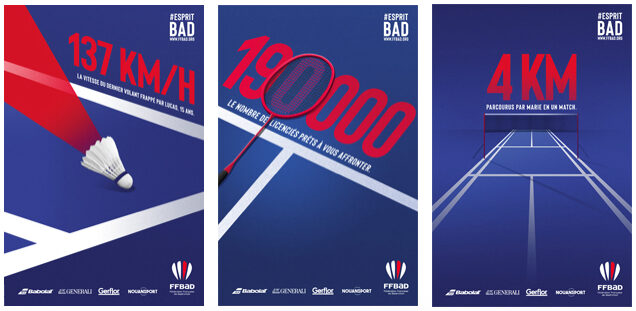 A l’occasion de la rentrée, la FFBaD casse les codes  pour attirer de nouveaux licenciés