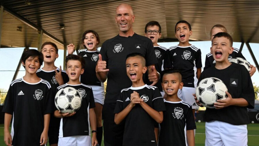 Zinédine Zidane, Le FIVE et Foot Lab s’allient pour lancer un concept inédit d’école de foot