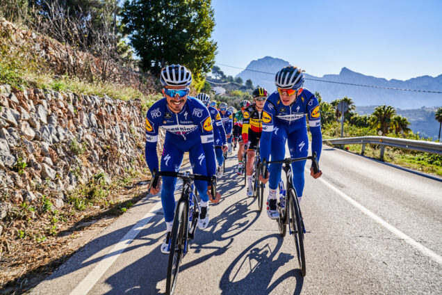 EN COURSE AVEC LIDL POUR SOUTENIR L’EQUIPE DECEUNINCK - QUICK-STEP