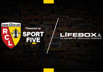 Sportfive annonce le renouvellement du partenariat de Lifebox avec le RC Lens