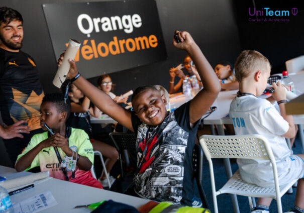 UniTeam crée l'Orange Vélodrome School