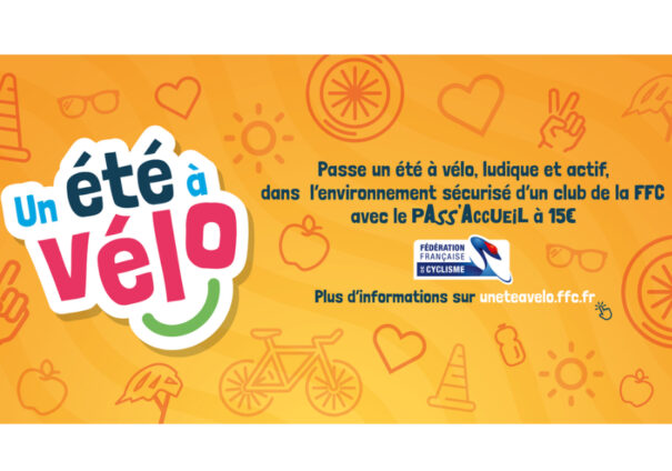 FF Cyclisme: opération estivale pour les 5/17 ans.