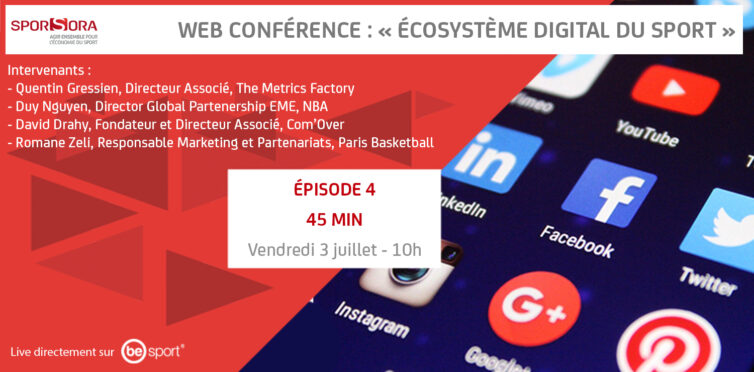 Web Conférence n°4 "Écosystème Digital Sport"