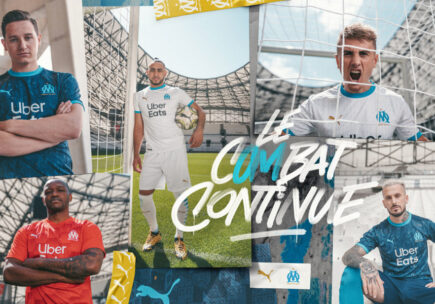 LaFourmi dévoile les nouveaux maillots de l'OM 2020/2021 pour PUMA