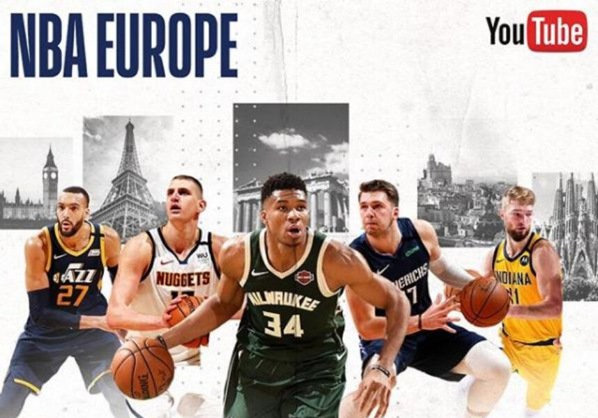 NBA Europe lance sa propre chaîne YouTube
