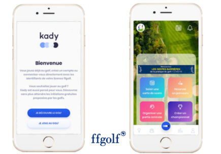 La FF Golf lance l'application Kady