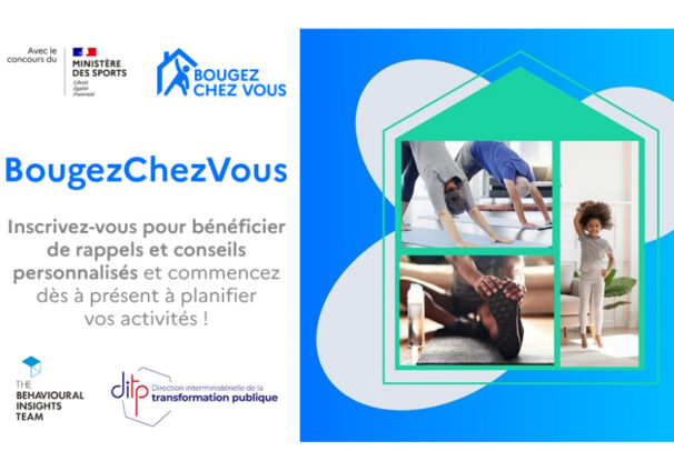 Le Ministère des Sports lance sa web application "BougezChezVous.fr"
