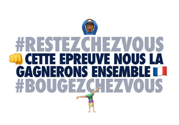 La famille olympique et paralympique lance #BougezChezVous